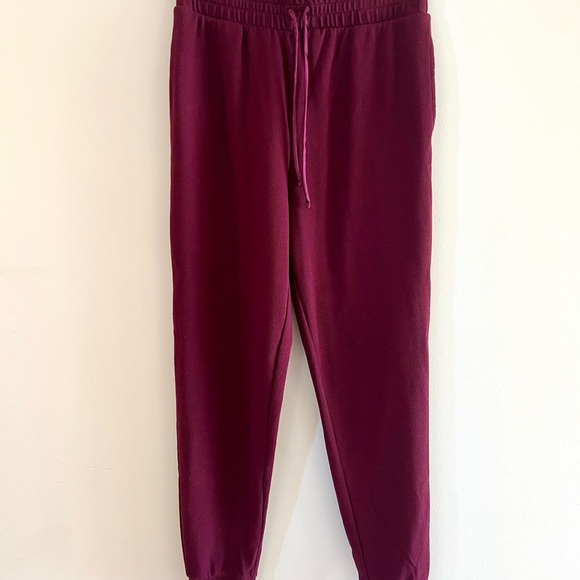 Victoria's Secret Burgundy Pajama Lounge Set Small - Picture 5 of 6